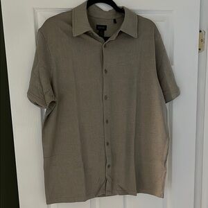 Buffalo David Bitton Tan Casual Button Down Shirt